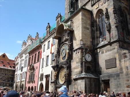 Prague : The Musical City. The Old Town Square and Astronomical Clock. Prague Orloj. The Blogging Musician @ adamharkus.com