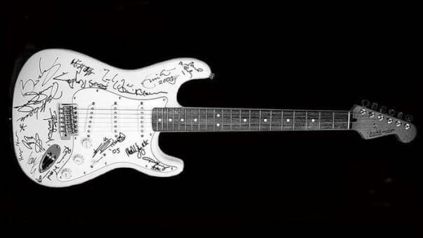 10 Most Expensive Guitars in History. 'Reach Out to Asia' Fender Stratocaster - The Blogging Musician @ adamharkus.com