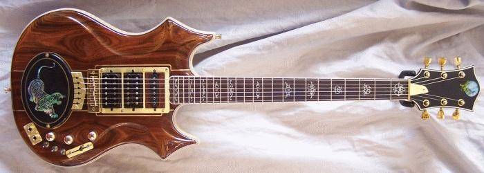 10 Most Expensive Guitars in History. Jerry Garcia's Doug Irwin 'Tiger' - The Blogging Musician @ adamharkus.com