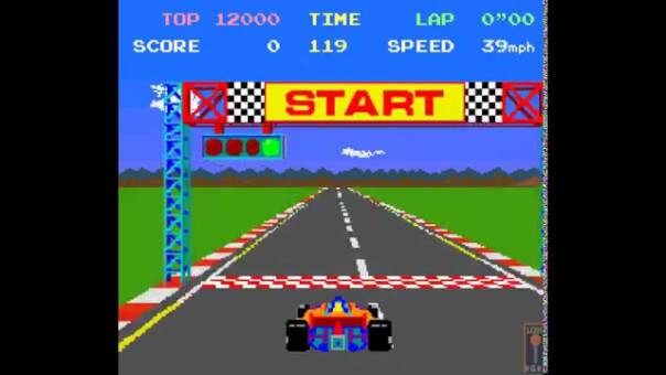 The Golden Age of the Video Game Arcade : 1982. Pole Position. The Blogging Musician @ adamharkus.com