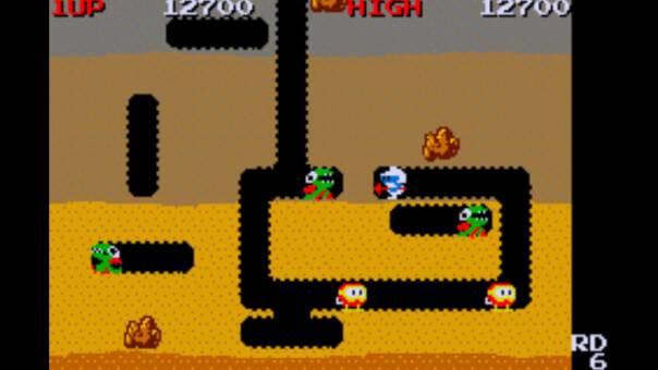 The Golden Age of the Video Game Arcade : 1982. Dig Dug. The Blogging Musician @ adamharkus.com