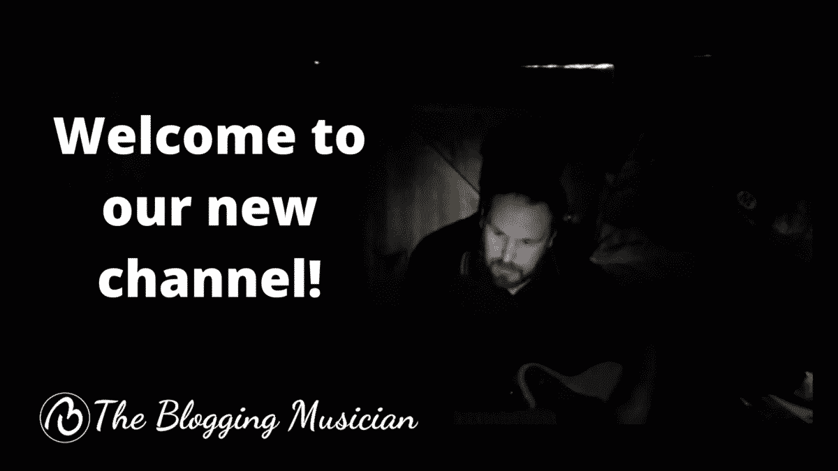 Welcome to our new YouTube Channel. The Blogging Musician @ adamharkus.com