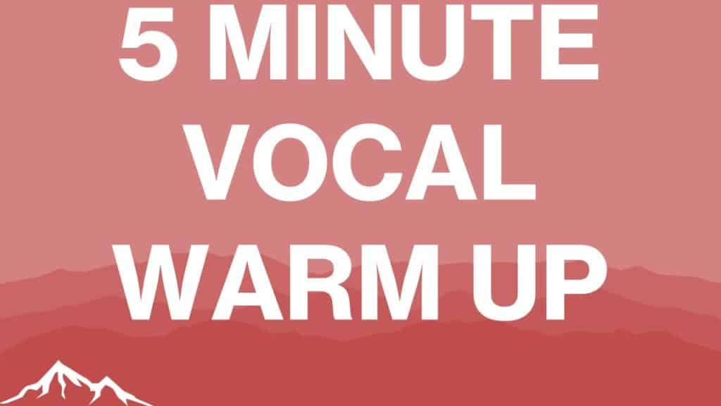 5 Minute Vocal Warm-Up. The Blogging Musician @ adamharkus.com. Src: Derrik Rockne