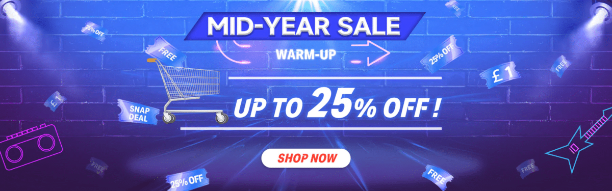 Donner Music Mid-Year Sale Coupons/Deals.. The Blogging Musician @ adamharkus.com